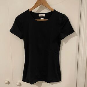 Aritzia Black Contour Tee